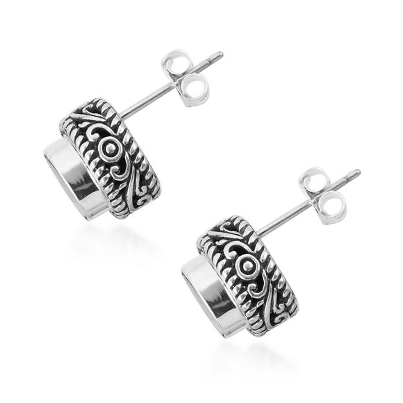 POLKI DIAMOND ARTISAN EARRINGS - Picture 7 of 9